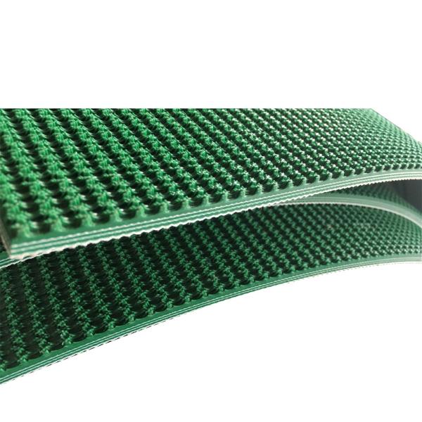 3.0mm Green Rough Surface PVC Conveyor Belt for 100mm-2000mm Width Industrial
