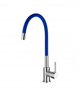 China Alterable Spout 1 Handle Deck Mount Kitchen Faucet Flexible Kitchen Sink Tap on sale