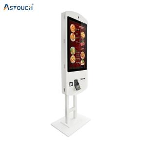 32 Inch Free Standing Digital Signage Kiosk With PCAP Touch Screen