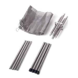 Foldable fire pit for camping