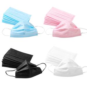 Wholesale Designer Custom Disposable Transparen Surgical Black Maskking Face