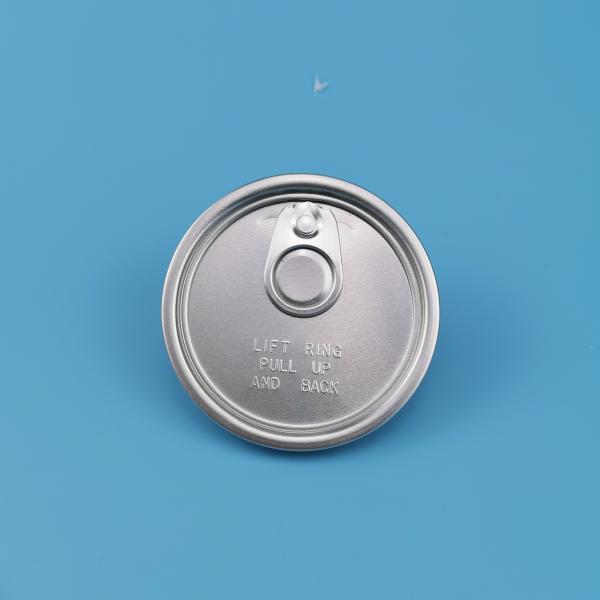 Quality Aluminum Ring Pull Lid 211 65mm Easy Open Can Lids wholesale
