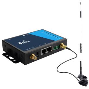 Band Lock Simcard LTE Wireless Industrial 4G Wifi Router For Remote Rural Camera