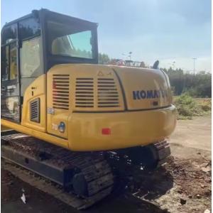 Used Crawler Excavator Multi Function Japan Komatsu 70 7 Tons Digger Excellent