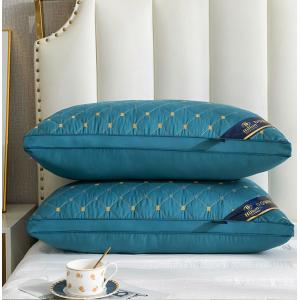 1.5-2 Kg Hilton Pillow Double Line Custom and Soft Hotel Bed Pillows for Hot