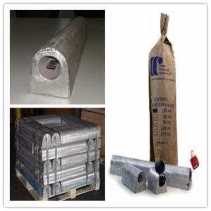 Magnesium Aluminum Zinc Alloy Sacrificial Anode High Potential Magnesium Anodes