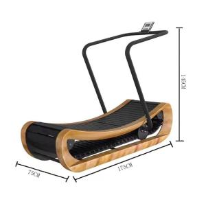 Non-Motorized Walking Air Runner Curved Surface Manual Home Running Equipment