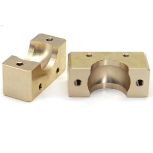 Electroplate Precision CNC Machining Brass Copper Parts Practical Sturdy