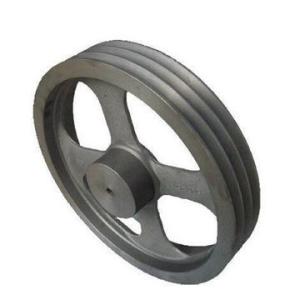 Low Vibration V Belt Pulley Wheels Flat Belt Drive Cast Iron Pulley Wheel For