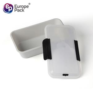 Custom Logo High Quality Portable PP Plastic Lunch Box Food Crisper Plastic