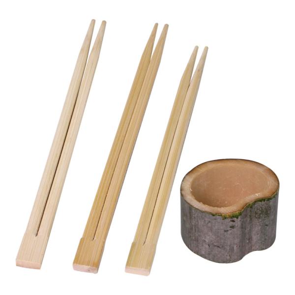 Quality Customised Picnic Engraved Wooden Chopsticks Camping Bamboo Tableware wholesale
