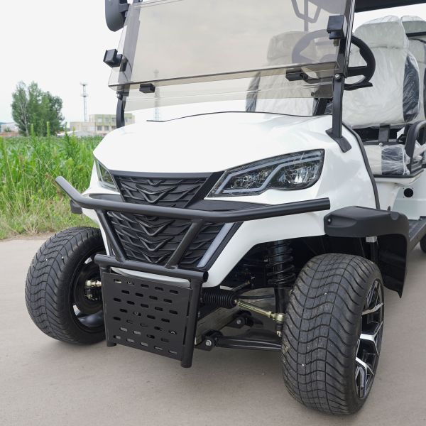 4+2 Seater Utility Electric Golf Cart Support OEM Electric Golf Buggy 70V Lithium Battery