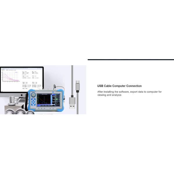 500 Channels LED Display Digital Ultrasonic Flaw Detector