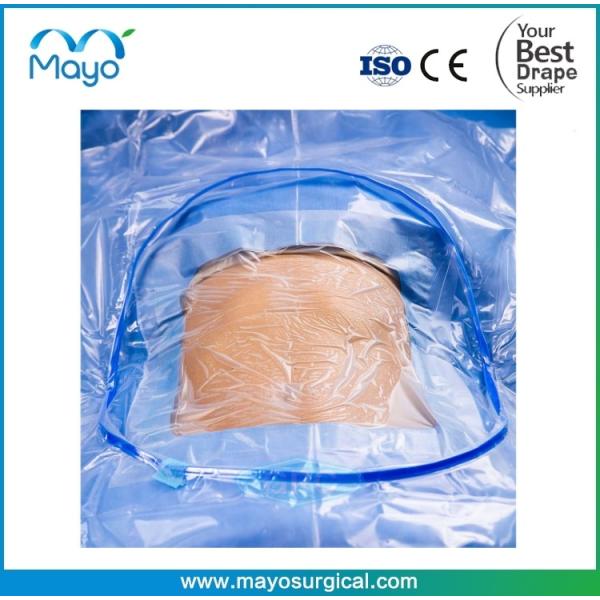 Quality Nonwoven AAMI Level 3 Sterile C Section Drape With 3M Film For Cesarean Surgeries wholesale