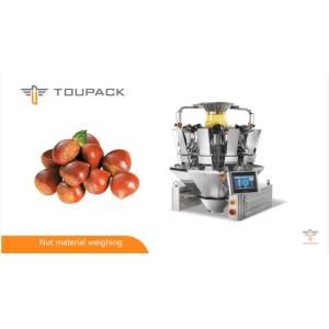 PLC Computer Control 80WPM 2.5L Nuts Packing Machine 14 Heads