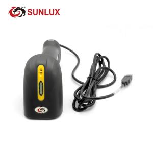 Waterproof Portable IP65 Durable Black Case Rugged Laser Barcode Scanner