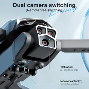 480p Camera Lu600 Light Drone Optical Flow Dual Camera Folding Drone Electric