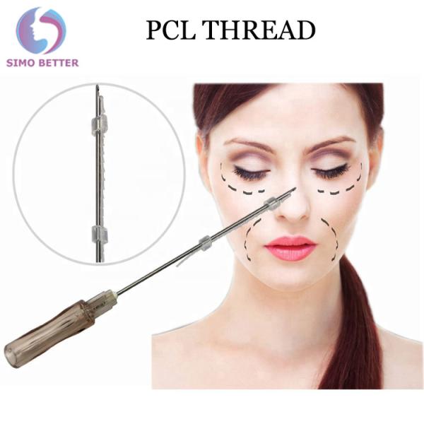 Quality Cosmetic Thread COG Collagen Lifting Barbed Suture Thread PCL Face Lifting Hilos Tensores wholesale