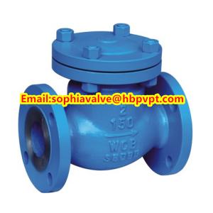 150LB 300LB WCB swing check valve