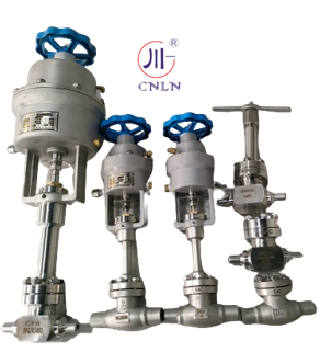 Cryogenic Globe Valve with 5.0Mpa Maximum Pressure PTFE Seal and CF8/CF3 Valve