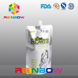 China Customized Aluminum Foil Stand Up Spout Pouch Packaging For Liquid on sale