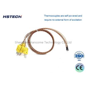 PtRh13-pT WRB R Thermocouple with Connector TD Plugs SR Type Ceramic Plastic for