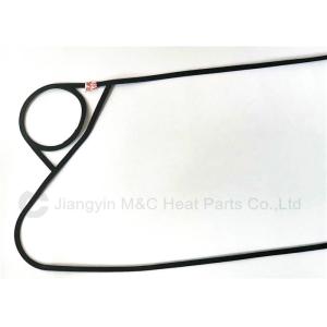 Rubber NBR EPDM Heat Exchanger Gaskets DN15-DN500 Connection Sigma9