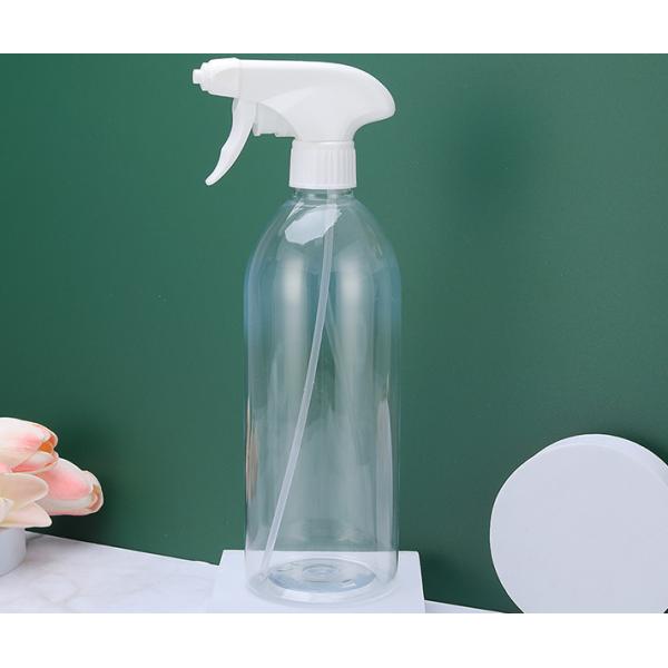 Quality Clear Trigger Spray Bottle Dispenser with Screen Printing Surface Handling and Trigger Spray Pump wholesale