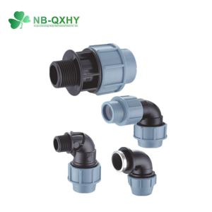 Irrigation System PP Compression Reducing Tee with 45deg Angle and Equal