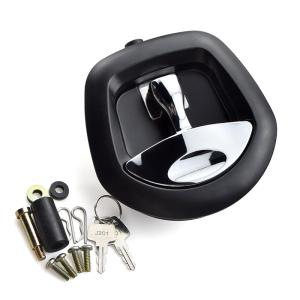 Black Whale Tail Folding Compression Paddle Latch Lock T Handle Tool Box