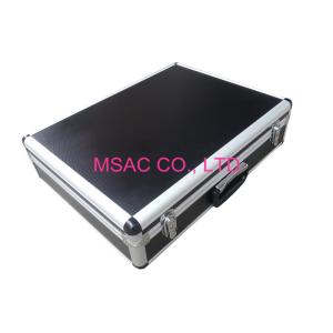 China Two Locks Aluminum Hard Case 3.8MM MDF With Black ABS Panel L 525 X W 415 X H 225mm on sale