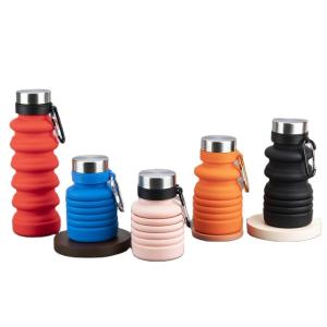 50-500ML Travel Silicone Drinking Glass Folding Cup Shatter Resistant