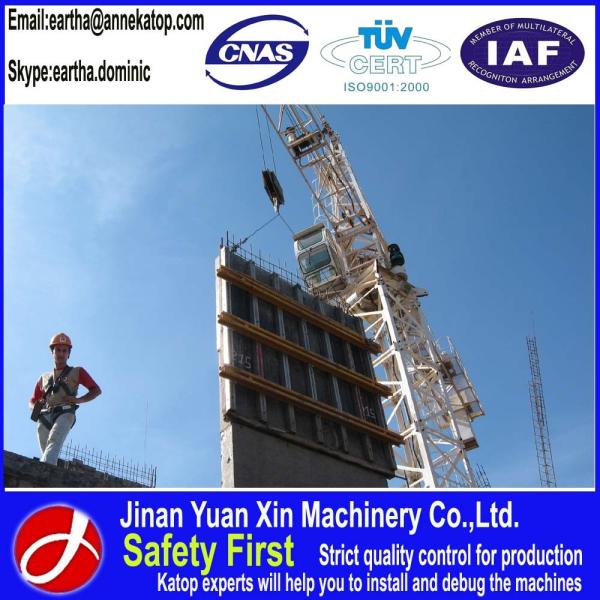 Quality High building tower crane QTZ6010 with 8t lift capacity wholesale