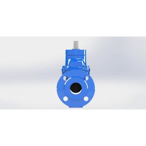 Resilient Seated Gate Valve FBE Coated Flange Type With Handwheel Or Top Cap