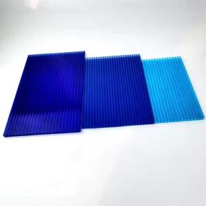 5mm Anti UV Translucent Polycarbonate Hollow Sheets Waterproof Durable