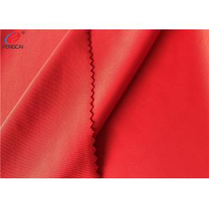 185GSM Recycled 85% Polyester 15% Spandex Fabric 4 Way Stretch Fabric For Dress