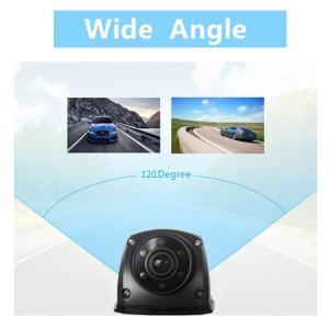 Weatherproof Rear View Mirror Dash Cam , 120 Degrees 2 Way Dash Cam DC 12V