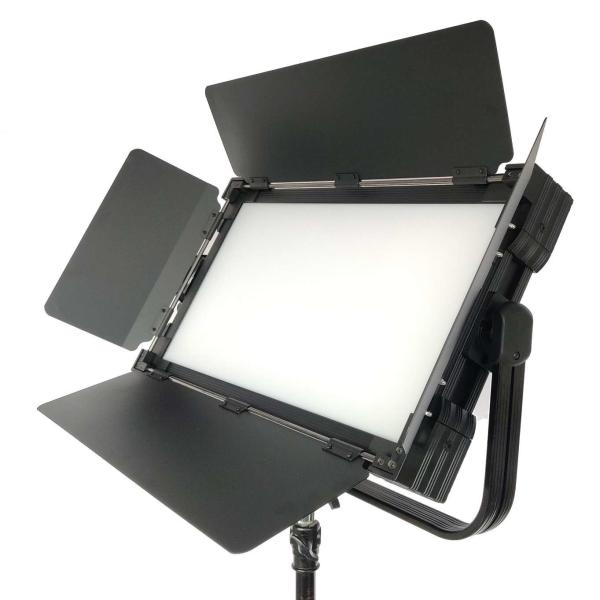 Quality 260WHigh CRI/TLCI DMX & on-board LCD Control LED Interview Panel Lights(Pole-Operated Yoke) wholesale
