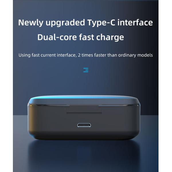 RoHs TWS Sweatproof Bluetooth Headphones Mini Wireless Stereo Earbuds