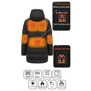 ODM Graphene Heating Jacket , Electric Heated Fleece Jacket Far Infrared