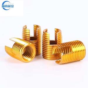 Customized Brass Insert Nut Self-Tapping Threaded Inserts with Fine/Coarse