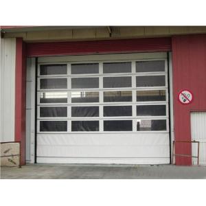 3.9m Motor Shaft Automatic Alloy Rapid Roll up Garage Door with and Security