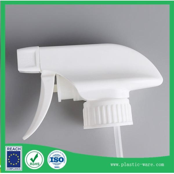 Quality clean bottle head in white color 28/400 spray head spray gun head pump head wholesale