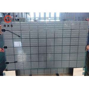 polycrystalline dual glass solar panel / 270W / 60cells / 20V / transparent
