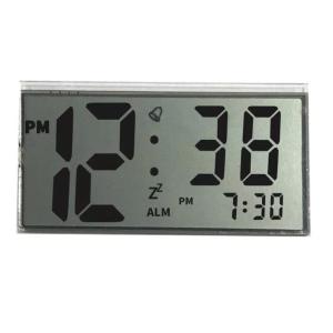 Cheap Monochrome Clock Positive TN Transmissive 7 Segment LCD Display Module for sale