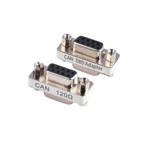 Cheap DB9 to CAN Bus Interface Adapter With Pin-2 Pin-7 120 Ohm Resistance For Vehicle Diagnostic Analysis for sale