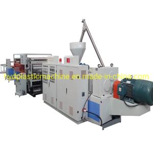 China 400kg/H 500kg/H Roof Tile Production Line PVC Board Double Screw Plastic Extruder on sale