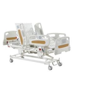 China Multifunction Central Brake Casters Electric Control Head And Foot Board Patient Electric Icu Beds on sale
