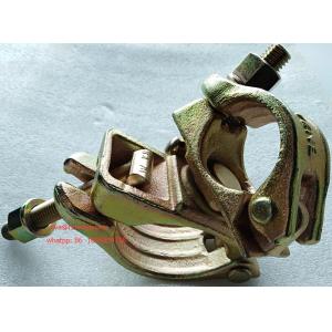 48.3*76MM Yellow Electro galvanized Scaffold coupler big capacity