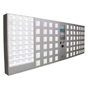 Cheap Smart Card Payment 24 Hours Vending Lockers Cold Rolled Steel for sale